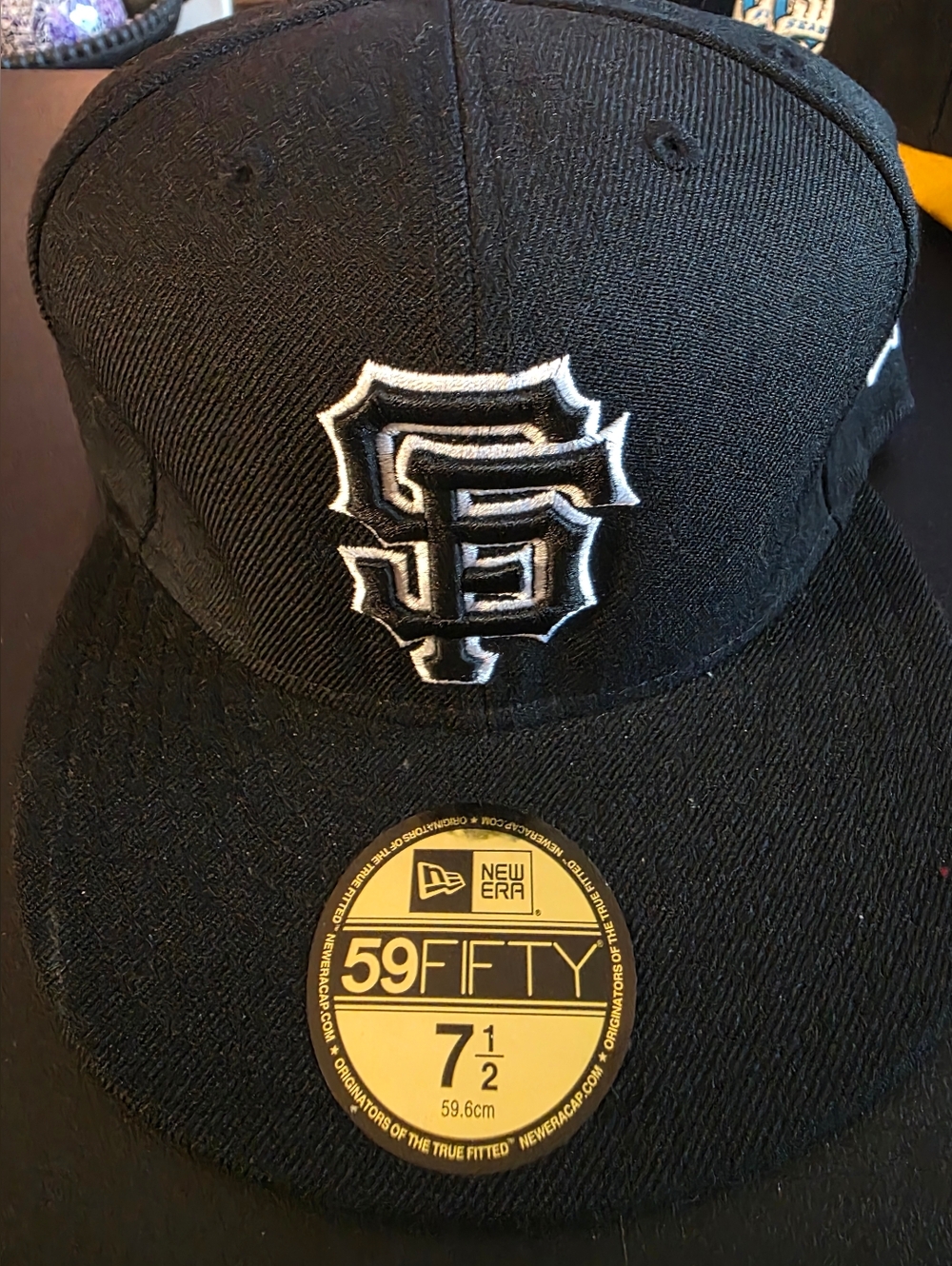 NWT New Era 59FIFTY MLB San Francisco Giants fitted Mens Size 7 1/2